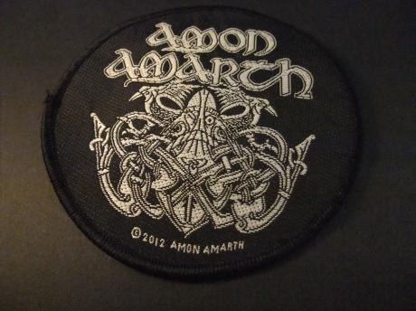 Amon Amarth melodic-Vikingmetalband Zweden opnaai embleem